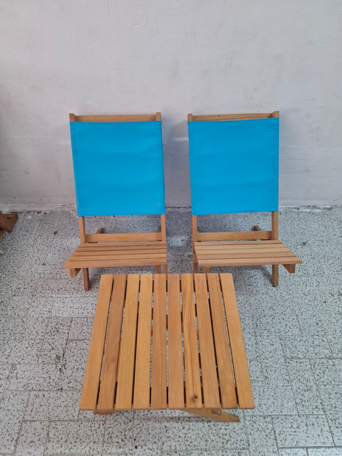 Katlanır sandalye masa seti - Görsel 2